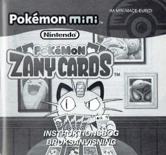 Scan of Pokémon Zany Cards 